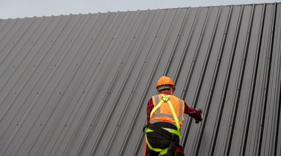 Professional metal roof installation services in Kentland, IN